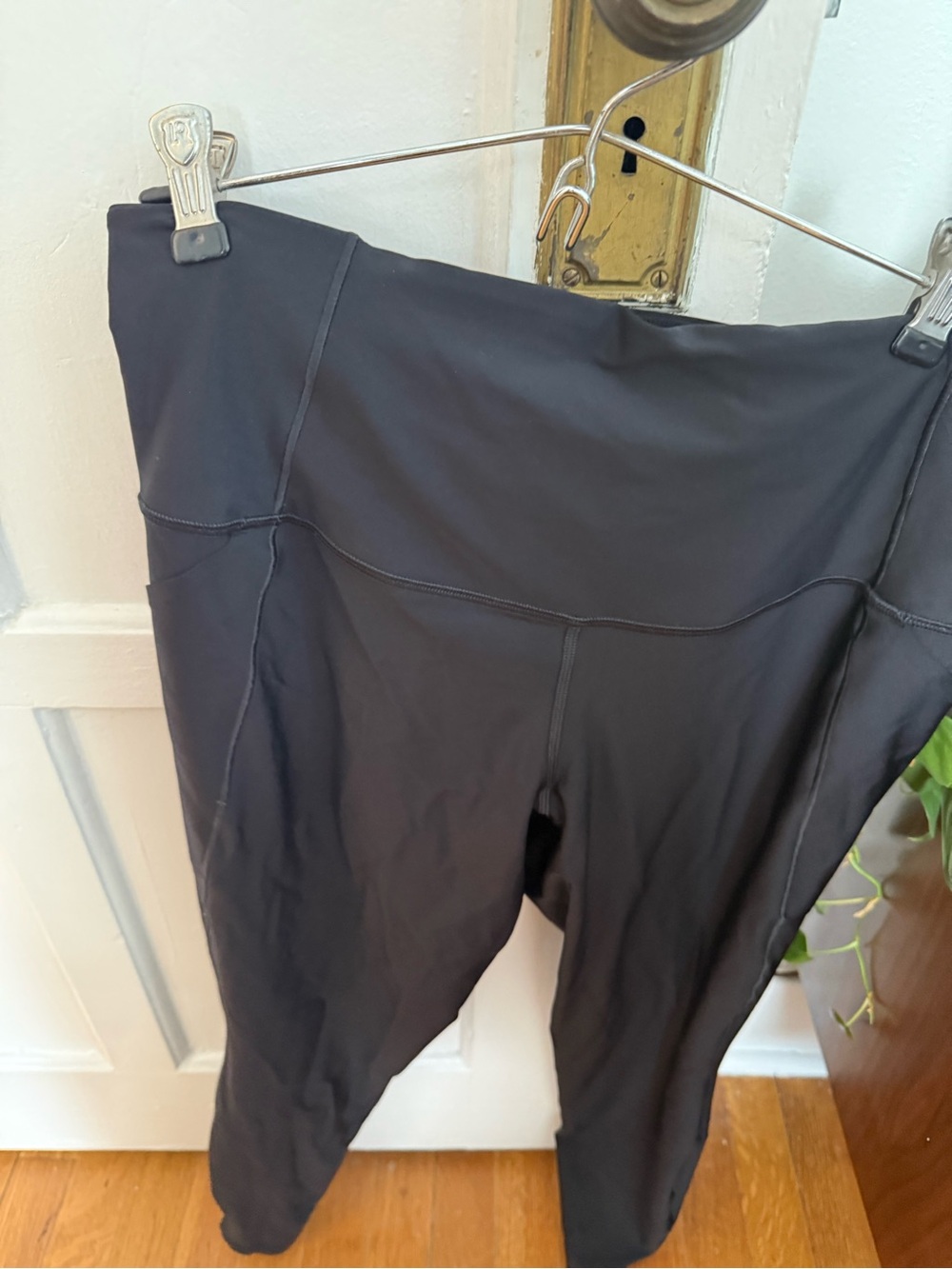 all in motion Black High-Rise Effortless Support Leggings